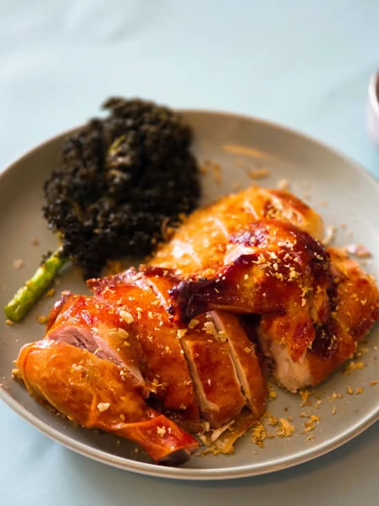 大漠风沙鸡（半只）Charcoal Roasted chicken （half）